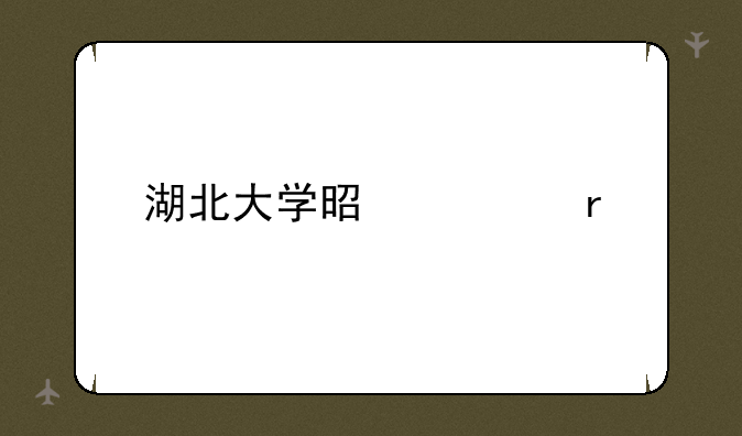 湖北大学是几本